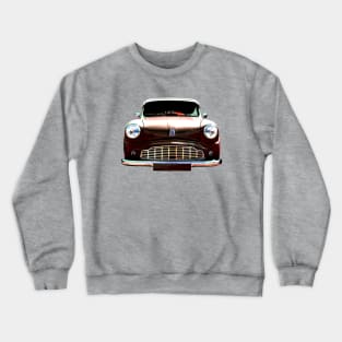 Standard Eight 1950s British classic car high contrast Crewneck Sweatshirt